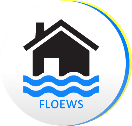 FLOEWS: Flood Early Warning System logo